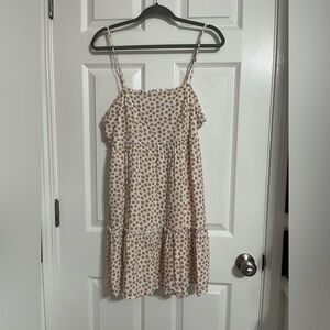 Pacsun LA Hearts Floral Tiered Babydoll Mini Dress Large
